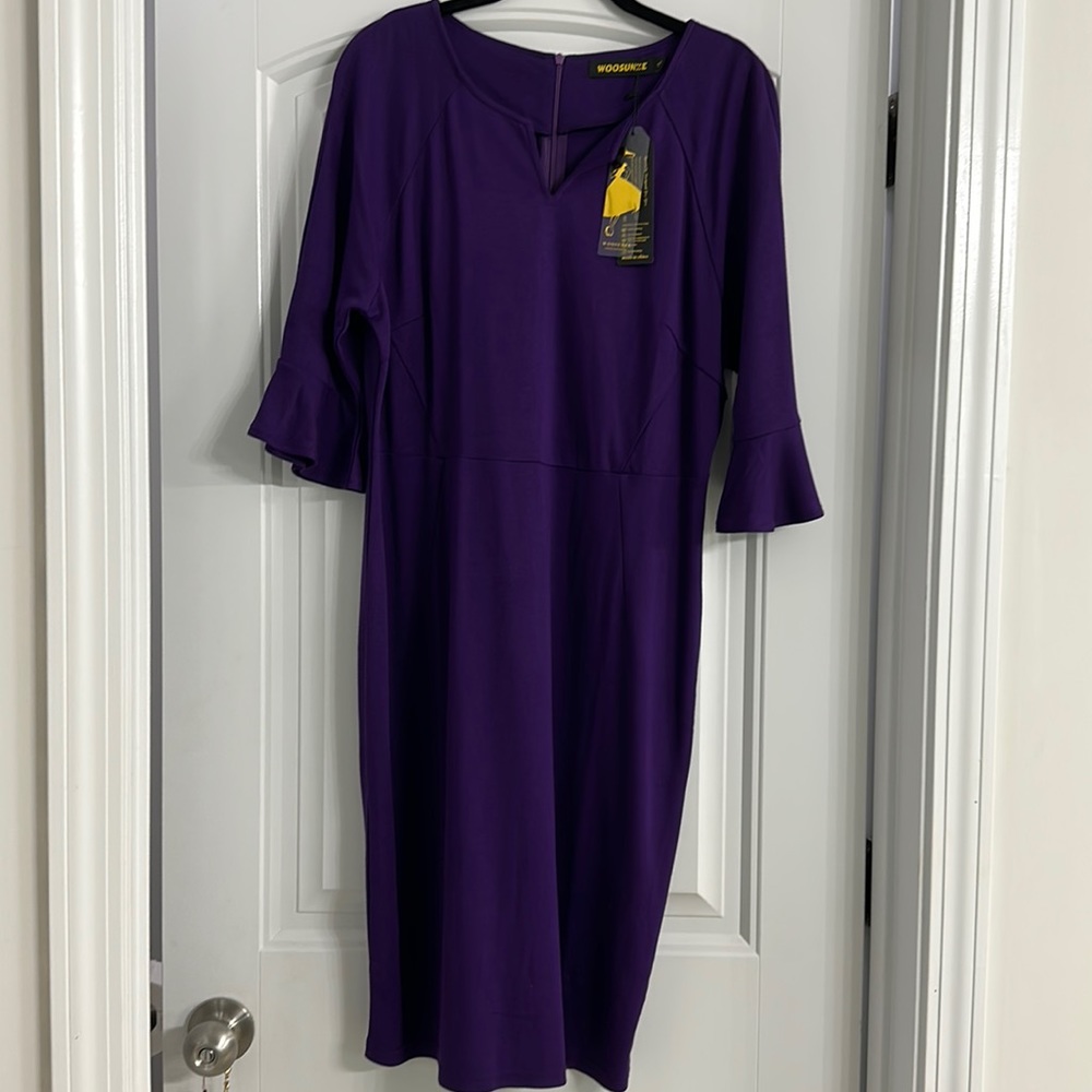 Royal Purple Dress XL